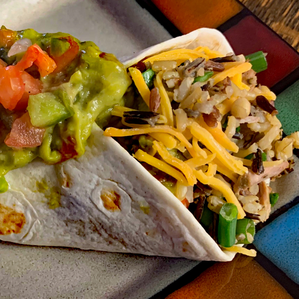 Rice River Farms Wild Rice Shredded Pork Wrap